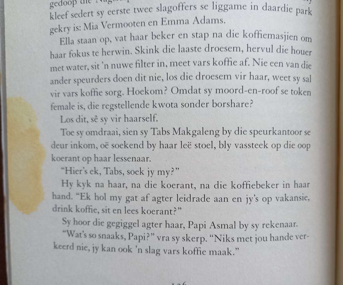 Chris Karsten, Die Afreis van Abel Lotz