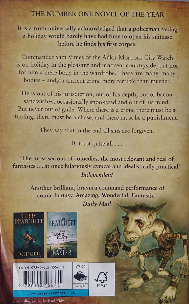 Terry Pratchett, Snuff