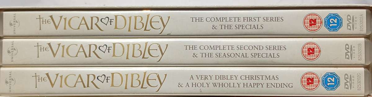 Complete "Vicar of Dibley" TV Series DVD Set (6 discs)