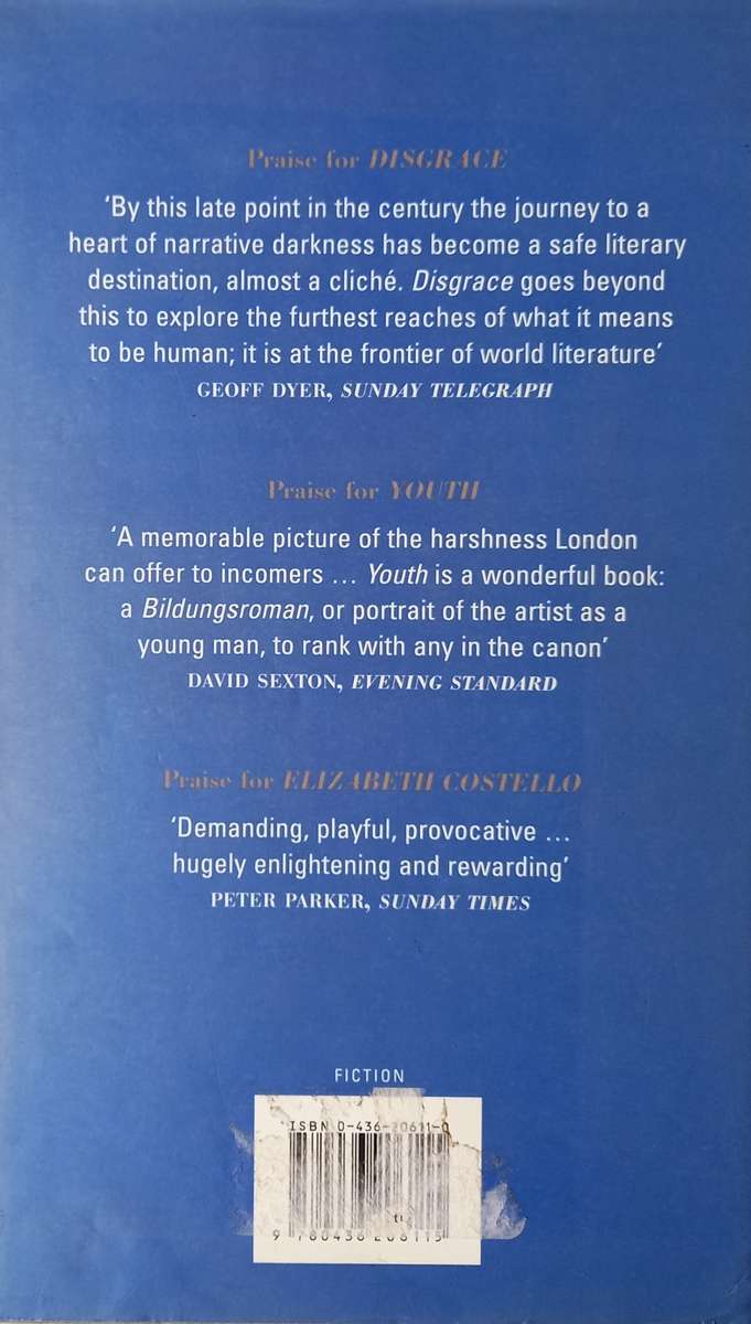 JM Coetzee, Slow Man