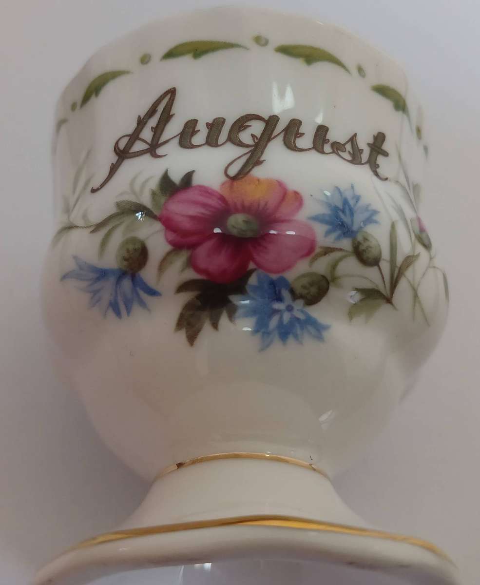 Royal Albert 'Flower of the Month: August - Poppy' Egg Cup