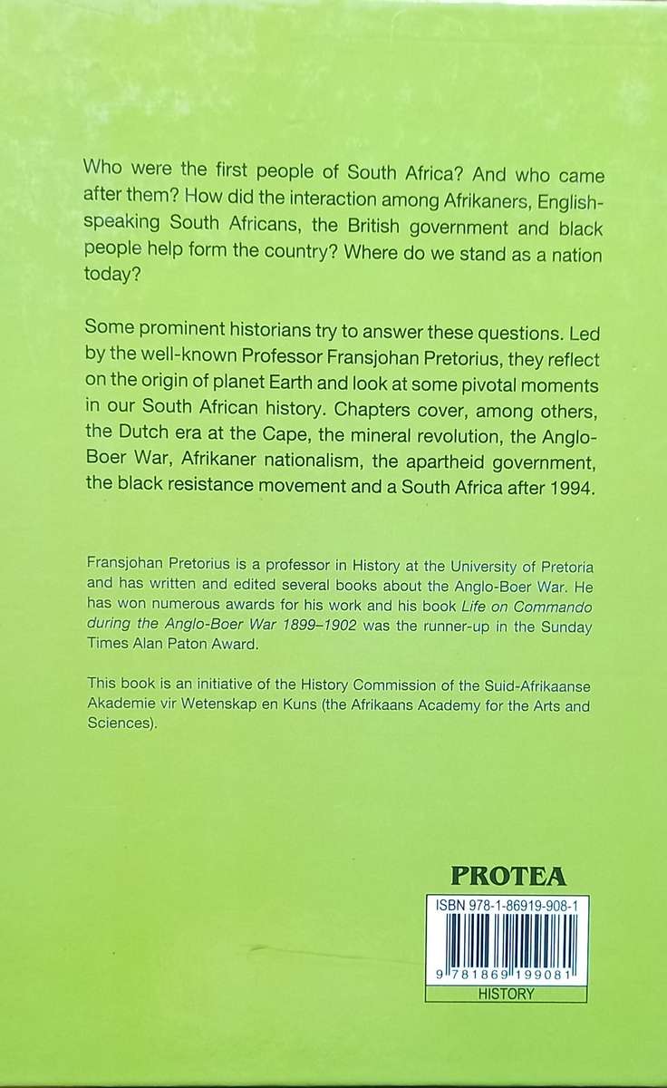 Fransjohan Pretorius, A History of South Africa: From the Distant Past to the Present Day