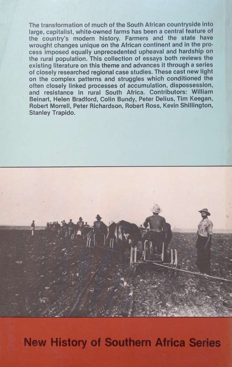 Beinart, Delius & Trapido, Putting a Plough to the Ground