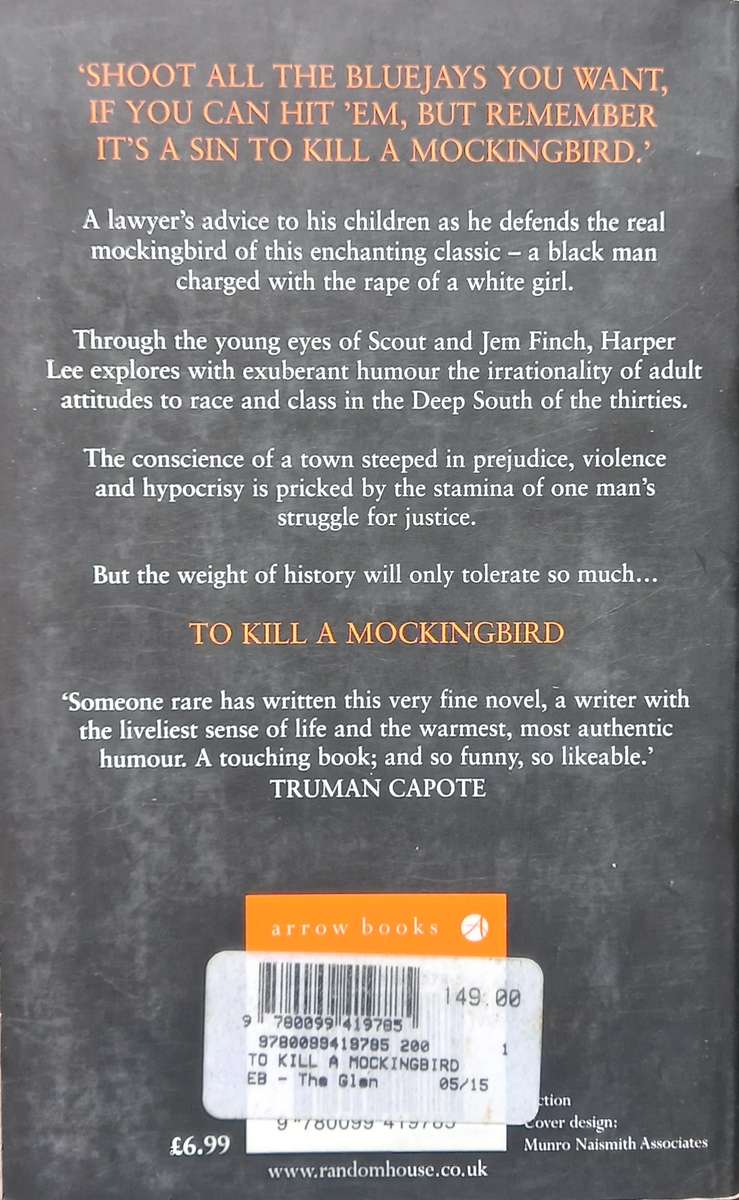 Harper Lee, To Kill a Mockingbird