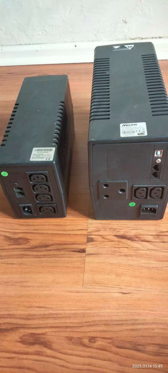 Late entry! 2 x UPS's - untested (read description)