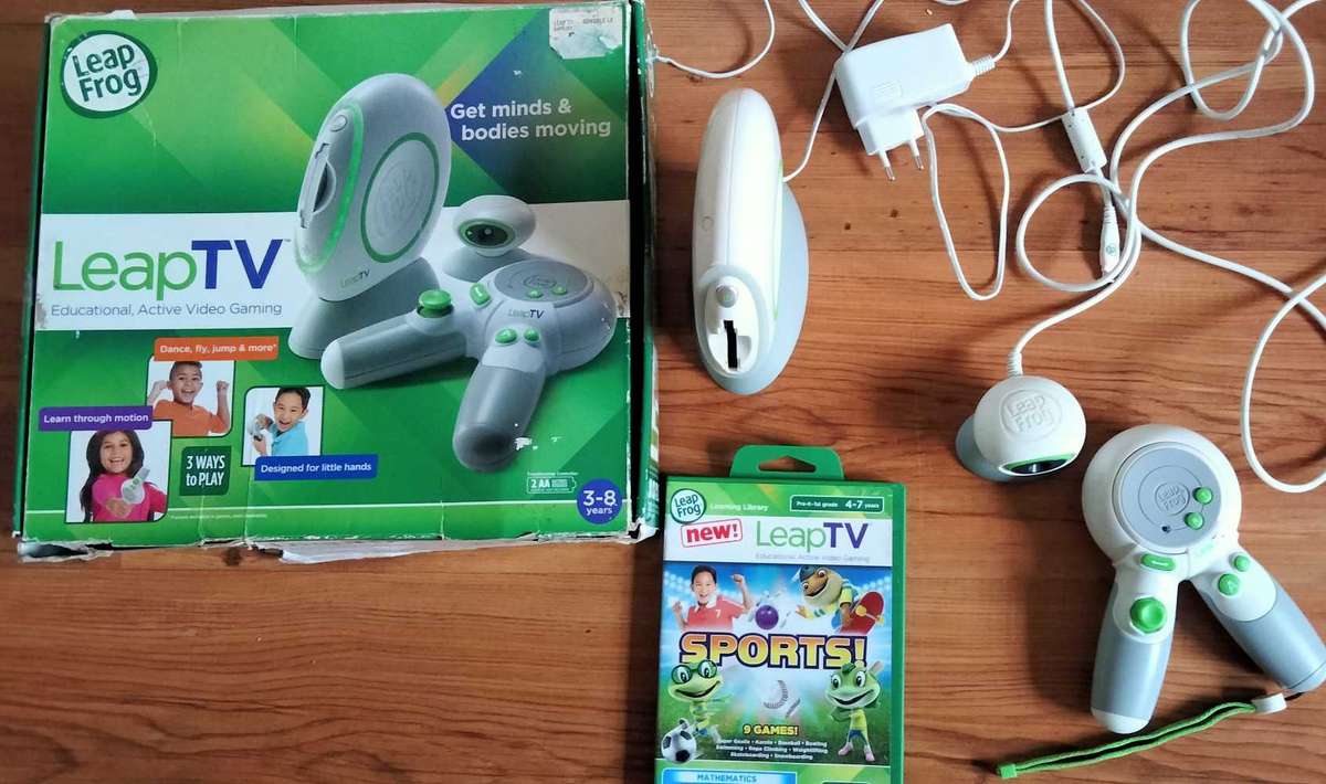 Late entry! LeapTV kids game console (read description)