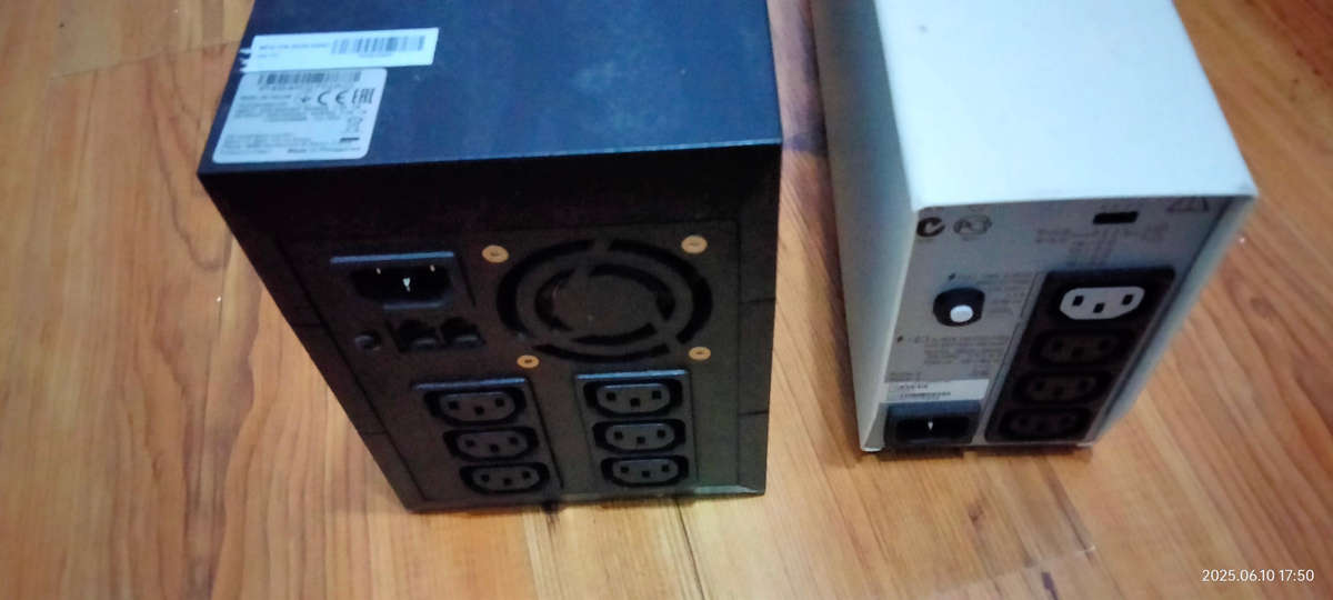 Late entry! 2 x UPS's - untested (read description!)