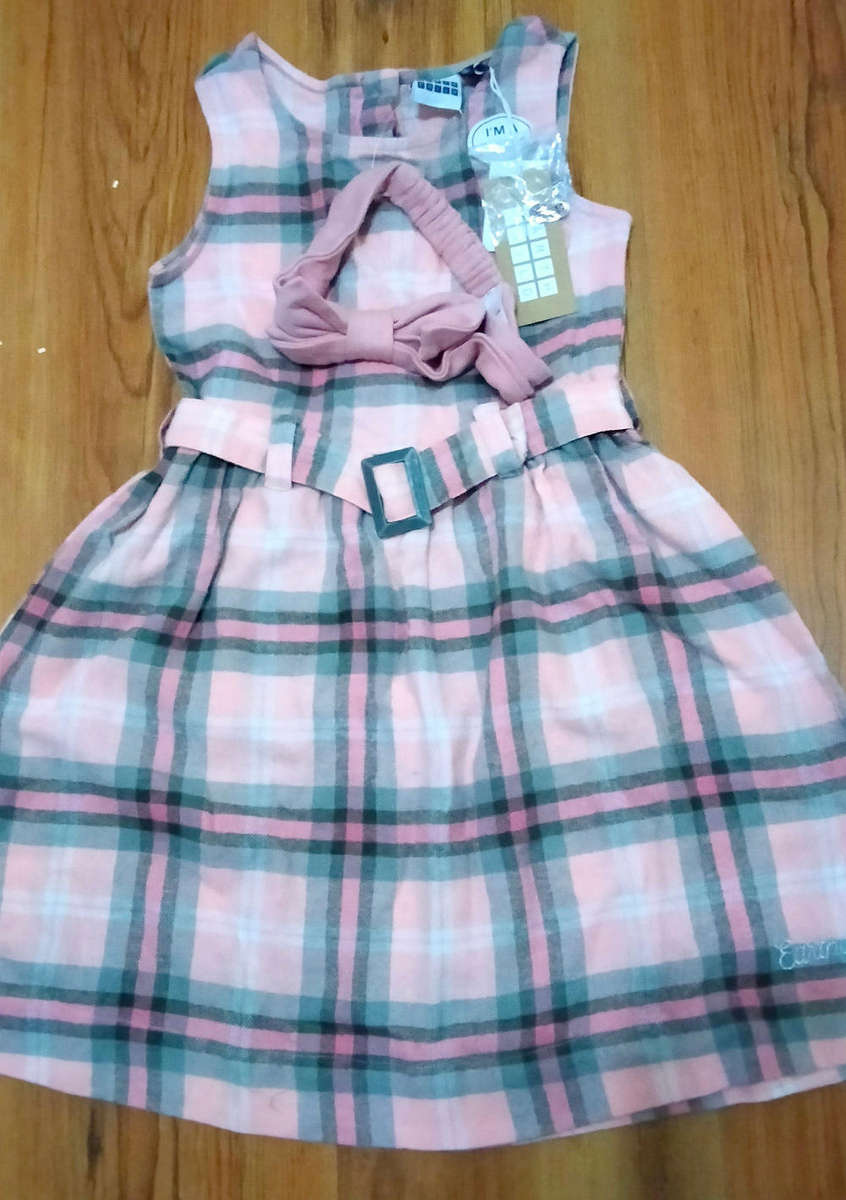 Late entry! Original and brand new Earthchild girls winter dress (5-6 years)  (refer to pics)