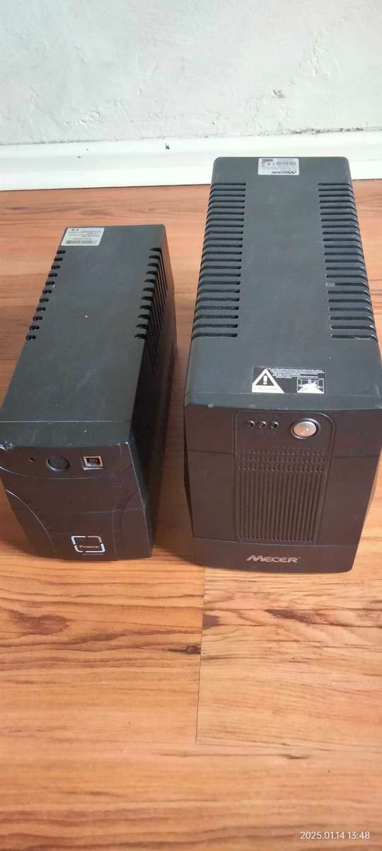 Late entry! 2 x UPS's - untested (read description)