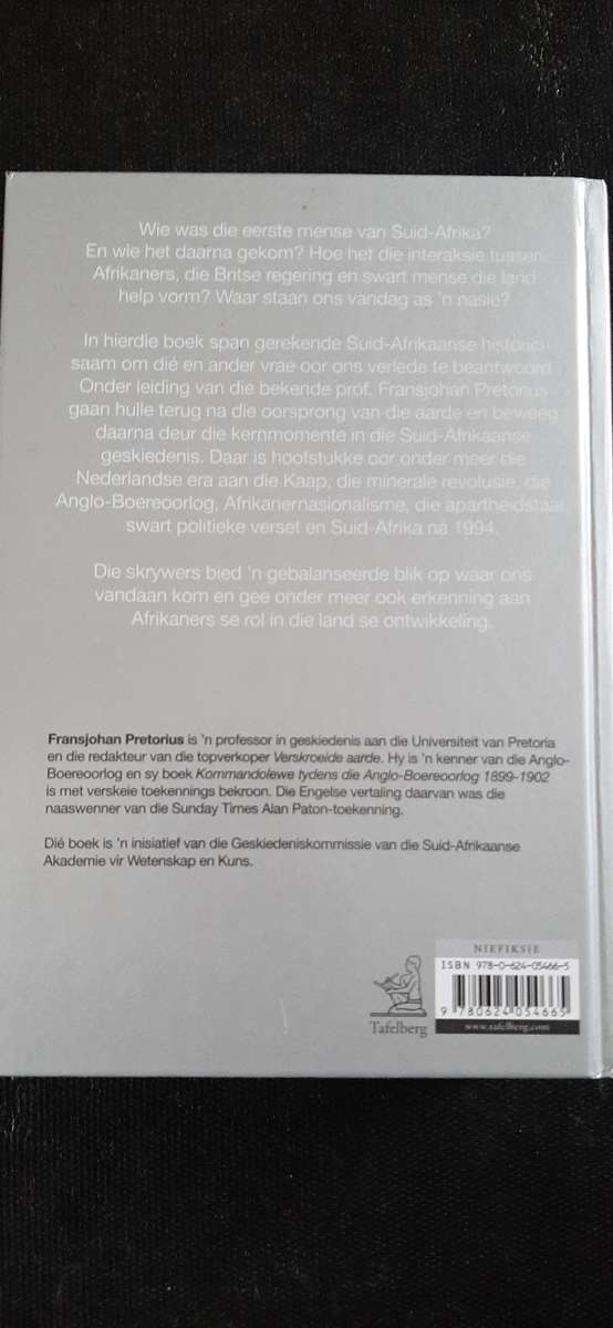 Geskiedenis van Suid-Afrika - Van voortye tot vandag - Redakteur Fransjohan Pretorius
