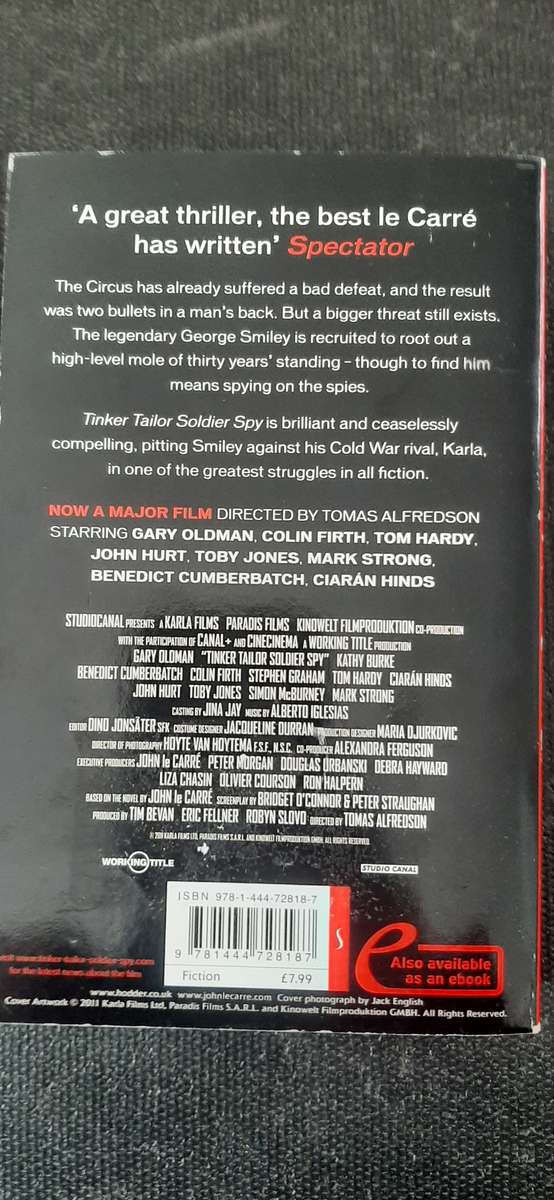 Tinker Tailor Soldier Spy by Le Carré