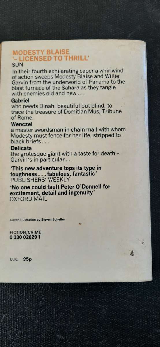 A Taste for Death by Peter O'Donnell