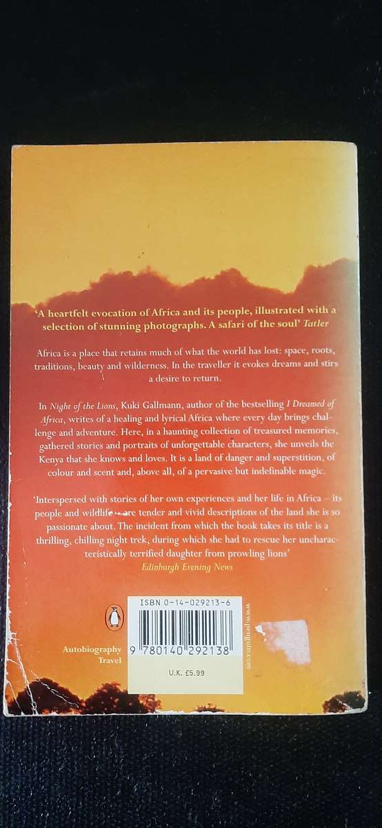 Night of the Lions by Kuki Gallmann