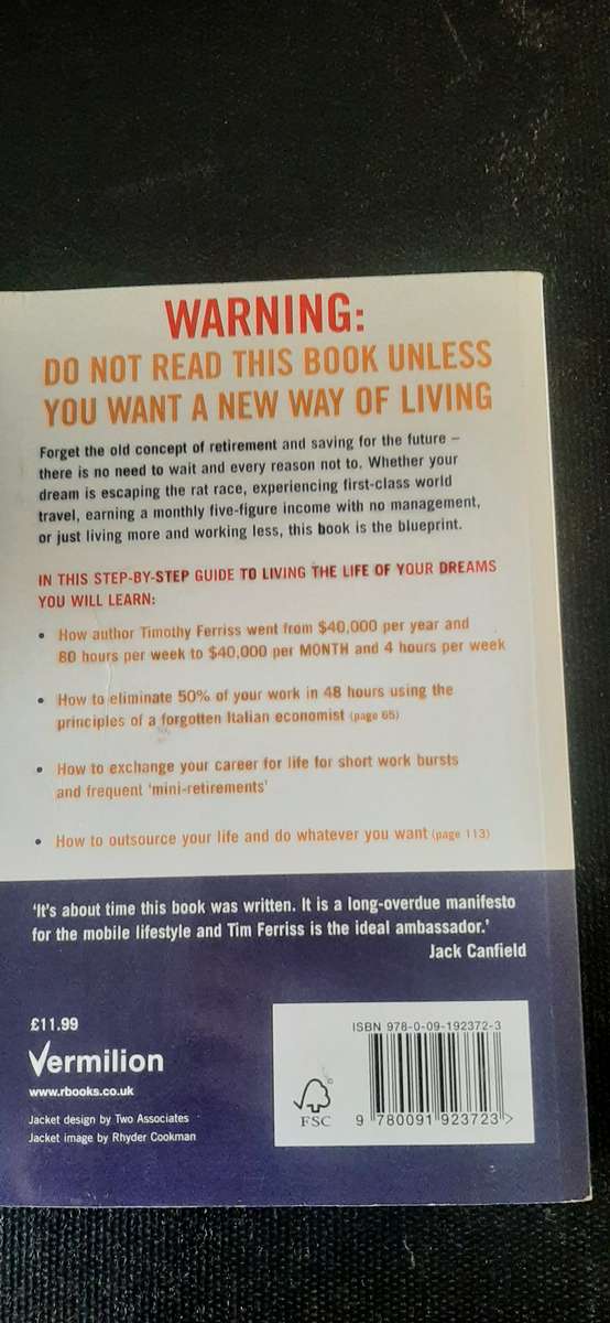 The 4-Hour Work Week by Timothy Ferris