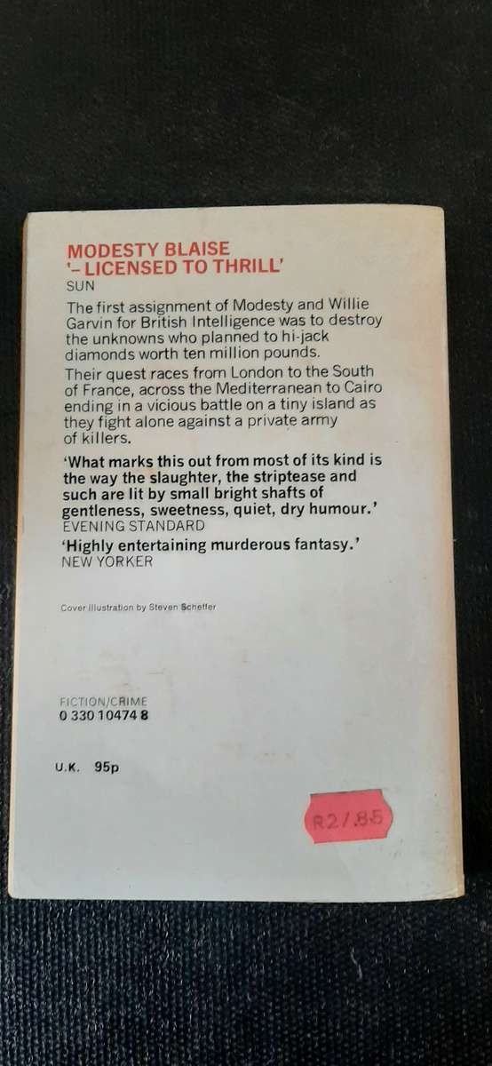 Modesty Blaise by Peter O'Donnell