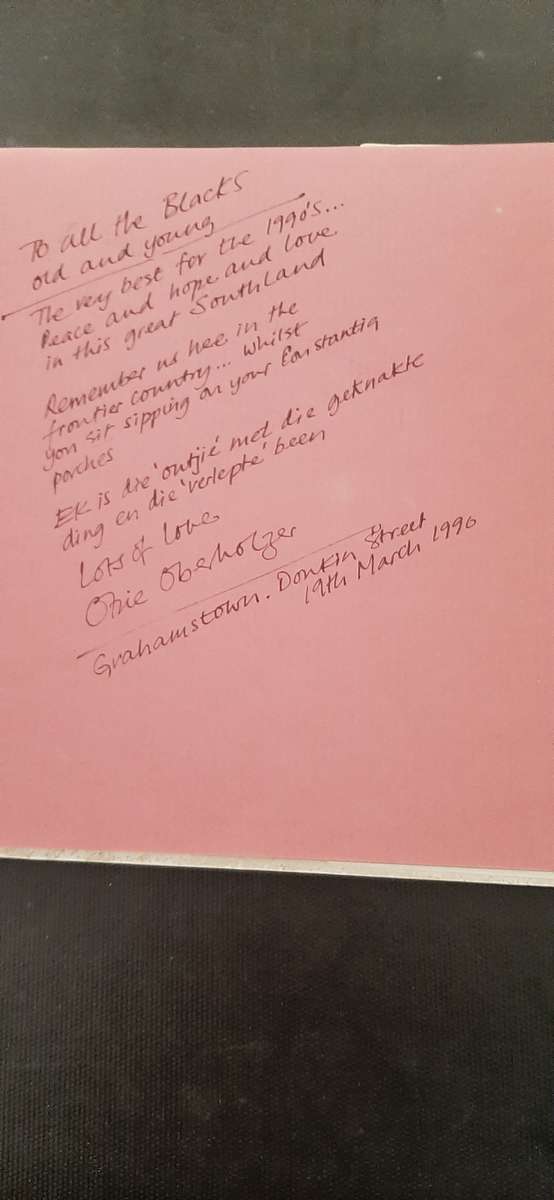 Ariesfontein to Zuurfontein by Obie Oberholzer