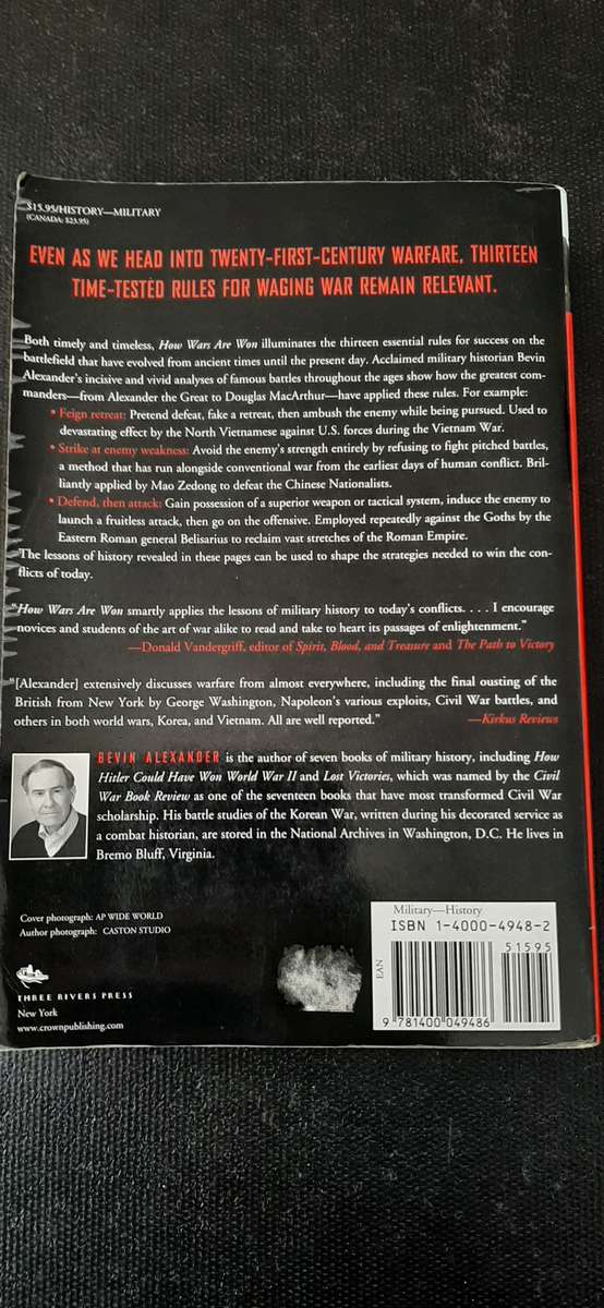 How Wars are Won by Bevin Alexander