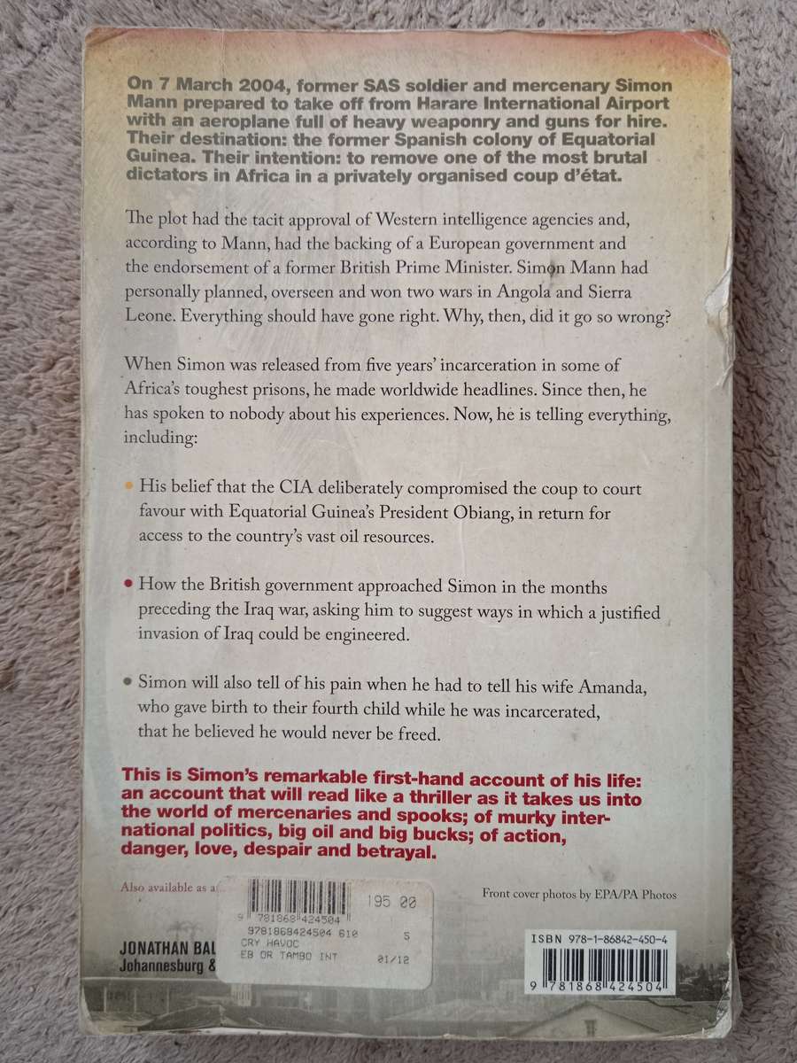 Cry Havoc by Simon Mann