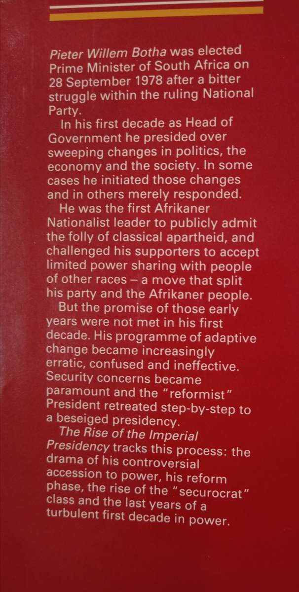 The Imperial Presidency by Brian Pottinger