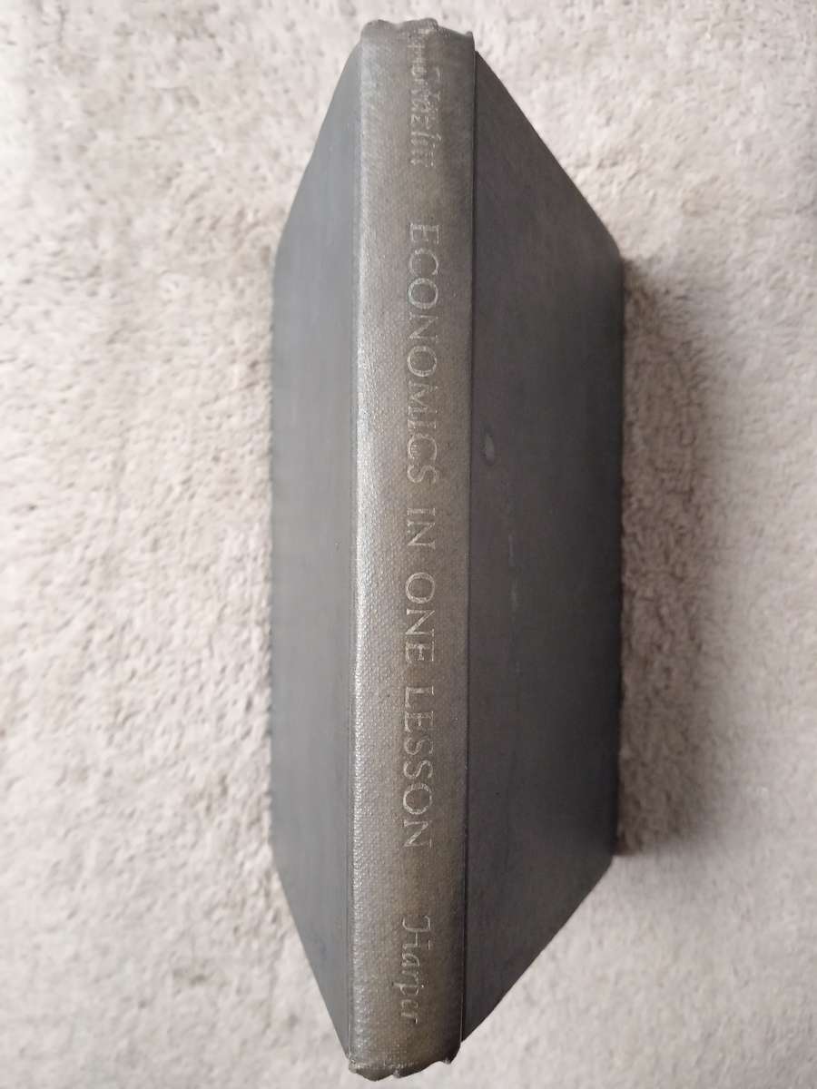 Economics in One Lesson by Henry Hazlitt