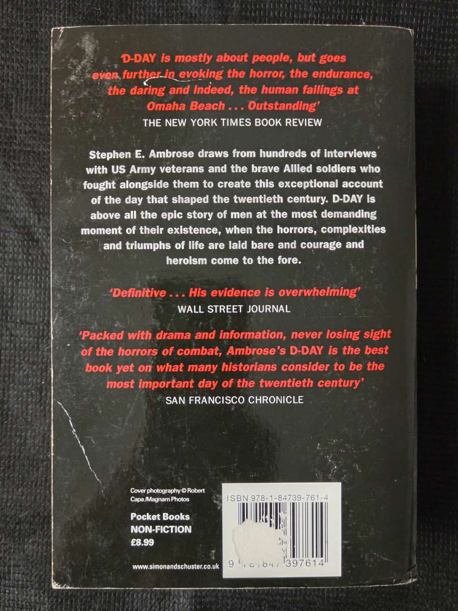 D-Day by Stephen E Ambrose