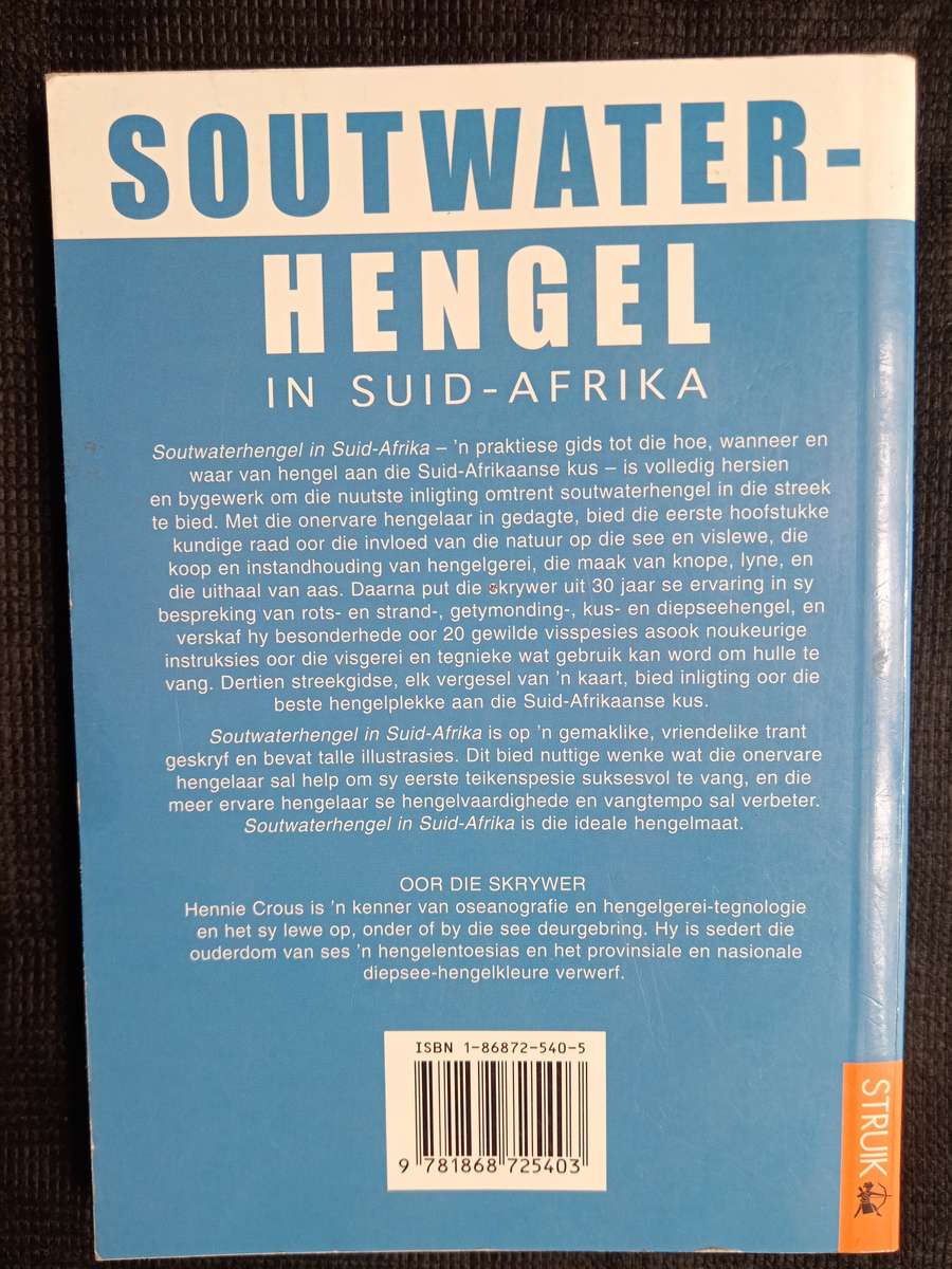Soutwaterhengel in Suid-Afrika by Hennie Crous
