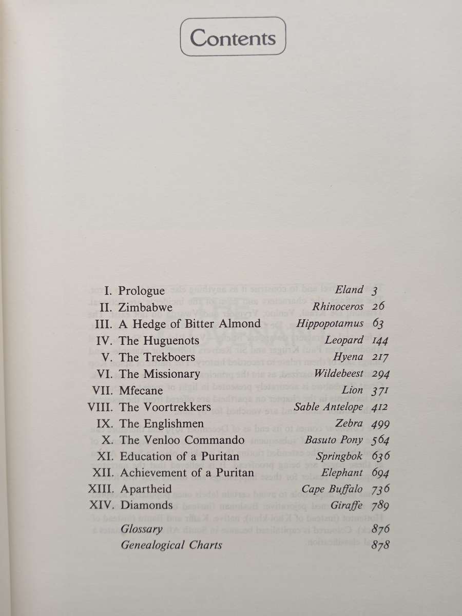 The Covenant by James A Michener