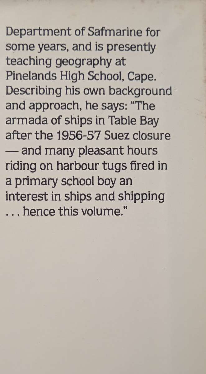 South African Merchant Ships by B D Ingpen