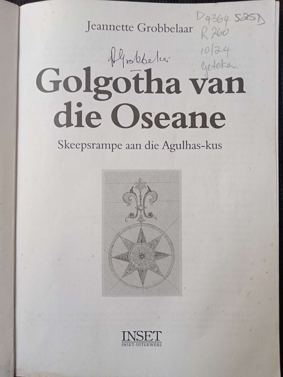 Golgotha van die Oseane by Jeanette Grobbelaar