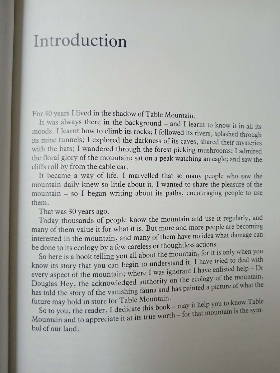 The Table Mountain Book by Jose Burman