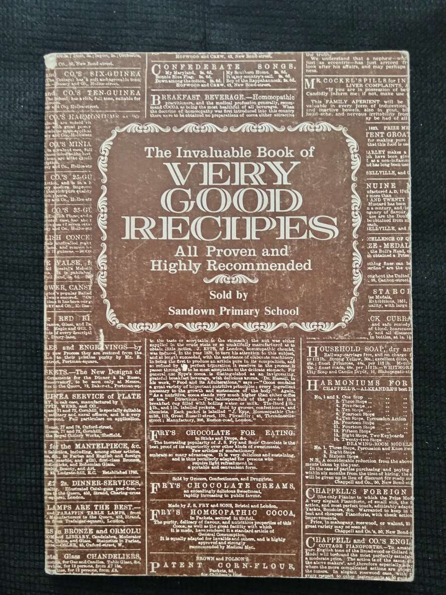 The Invaluable Book of Very Good Recipes Compiled by Elizabeth A Kretzschmar