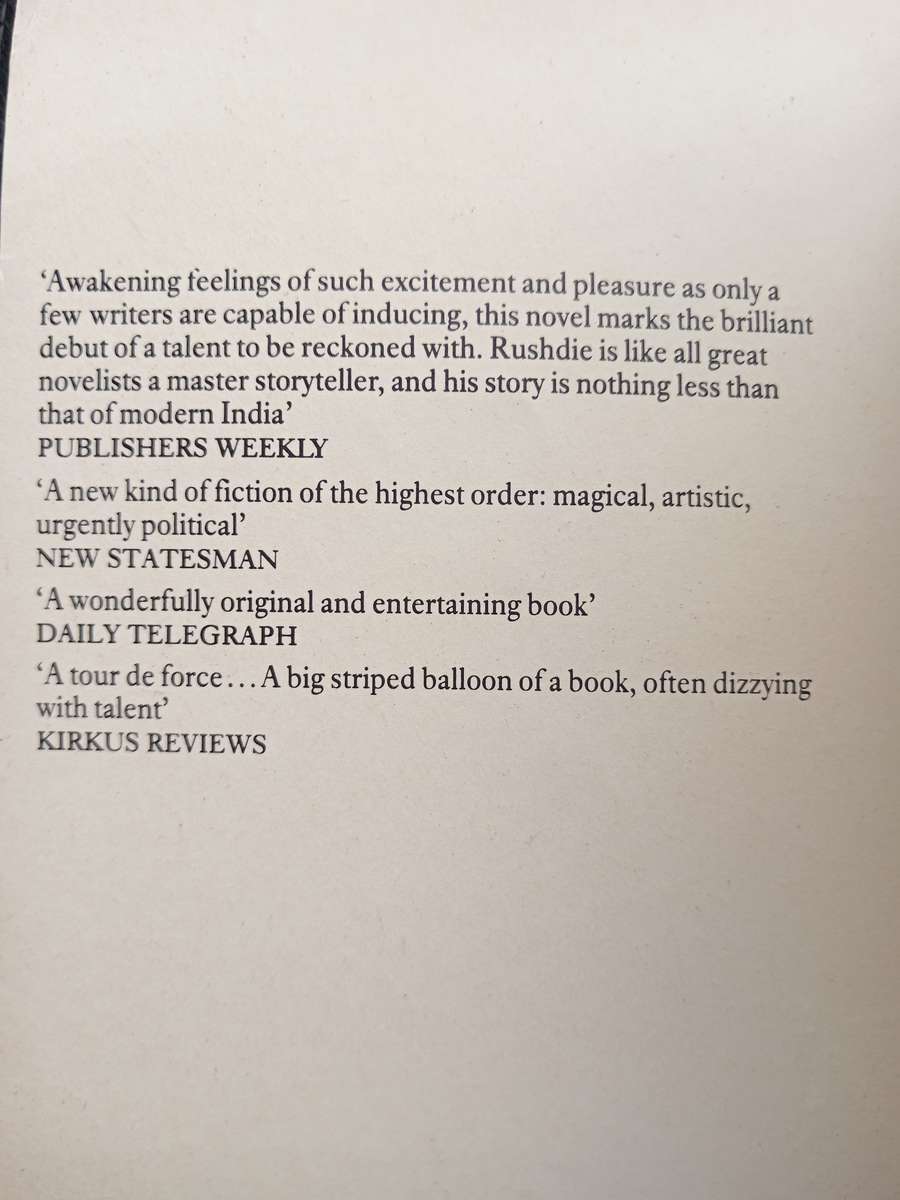 Midnight's Children by Salman Rushdie