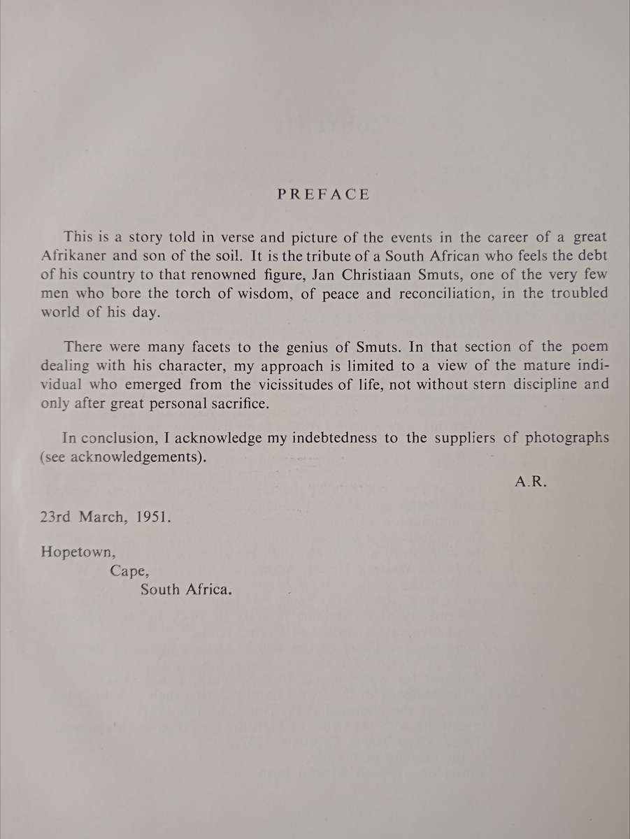 Jan Christiaan Smuts His Character & Life by Arnold Rieck