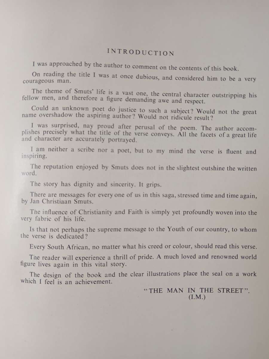 Jan Christiaan Smuts His Character & Life by Arnold Rieck