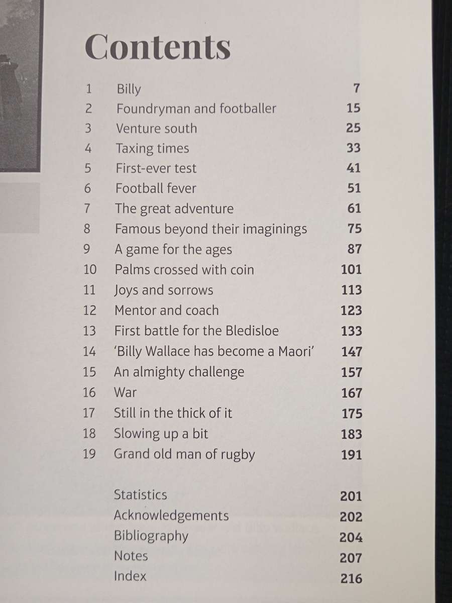 Billy Wallace A True Rugby Legend by Denis Dwyer