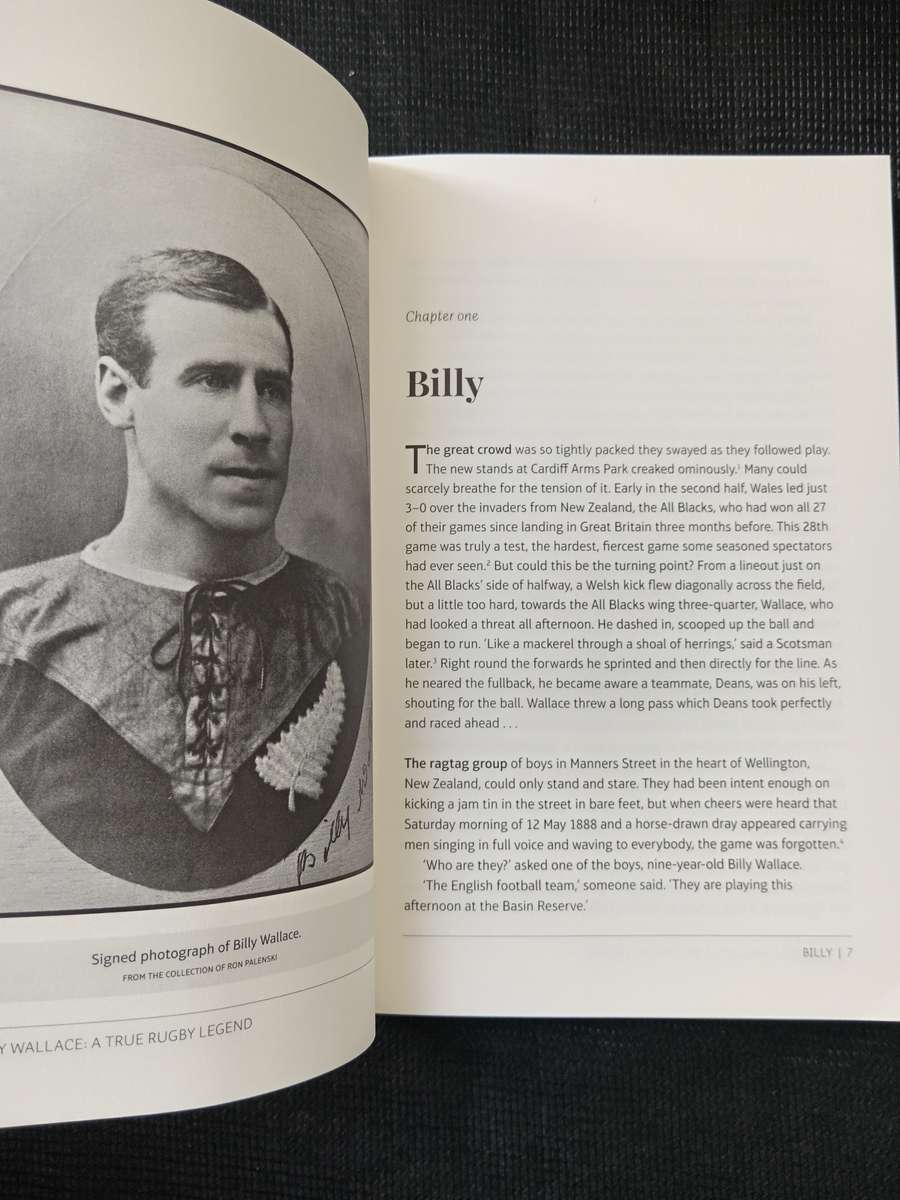 Billy Wallace A True Rugby Legend by Denis Dwyer