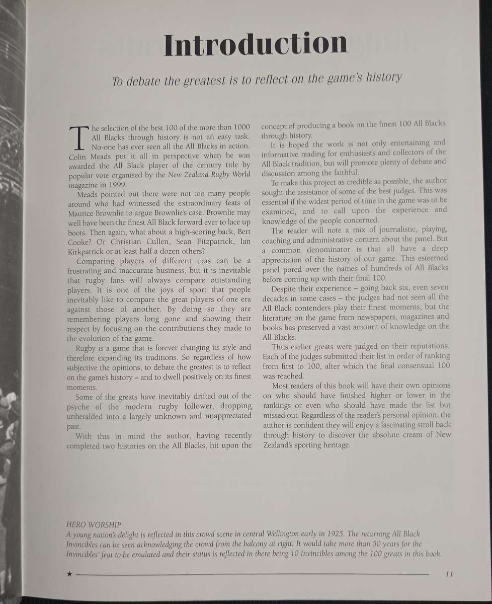 Tribute Ranking the Greatest All Blacks of All Time by Paul Verdon