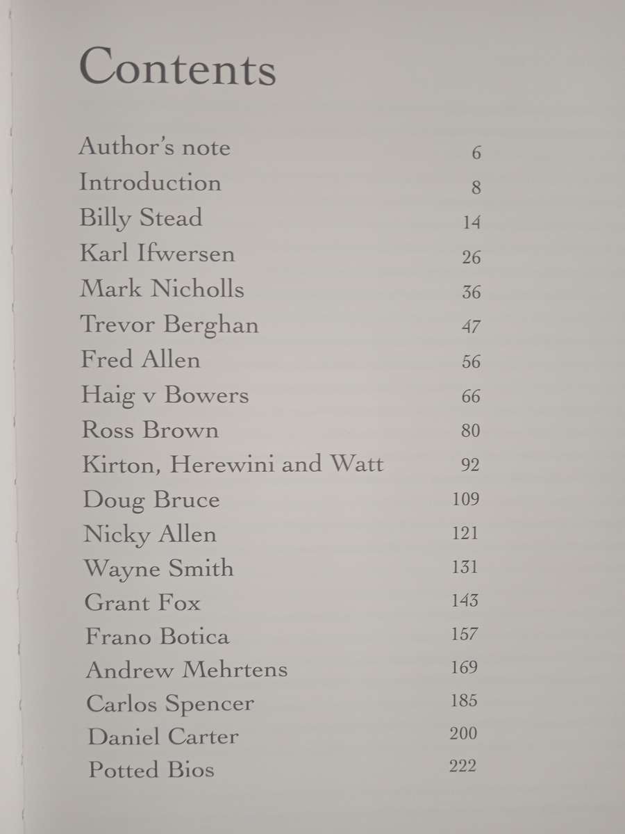 10 A Celebration of great All Black first five eights by Lindsay Knight