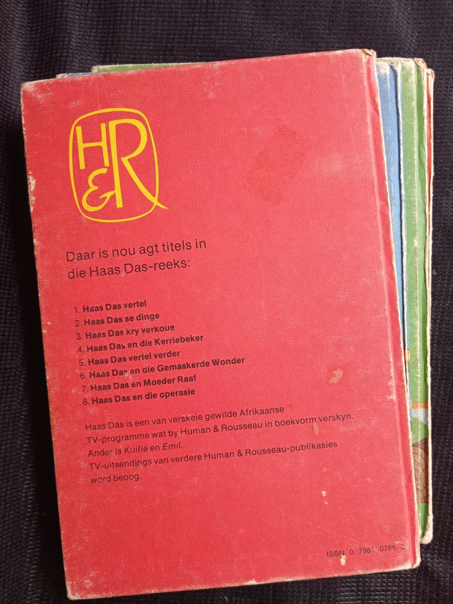 Die Haas Das Reeks by Louise Smit set of 4 books