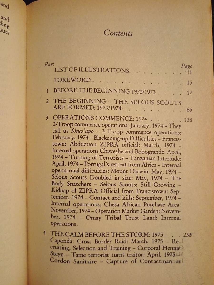 Selous Scouts Top Secret War by Lt Col Ron Reid Daly as told by Peter Stiff
