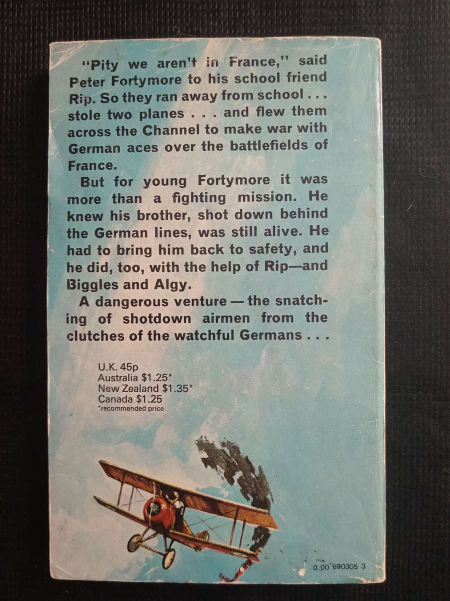 Biggles The Rescue Flight by Captain W E Johns