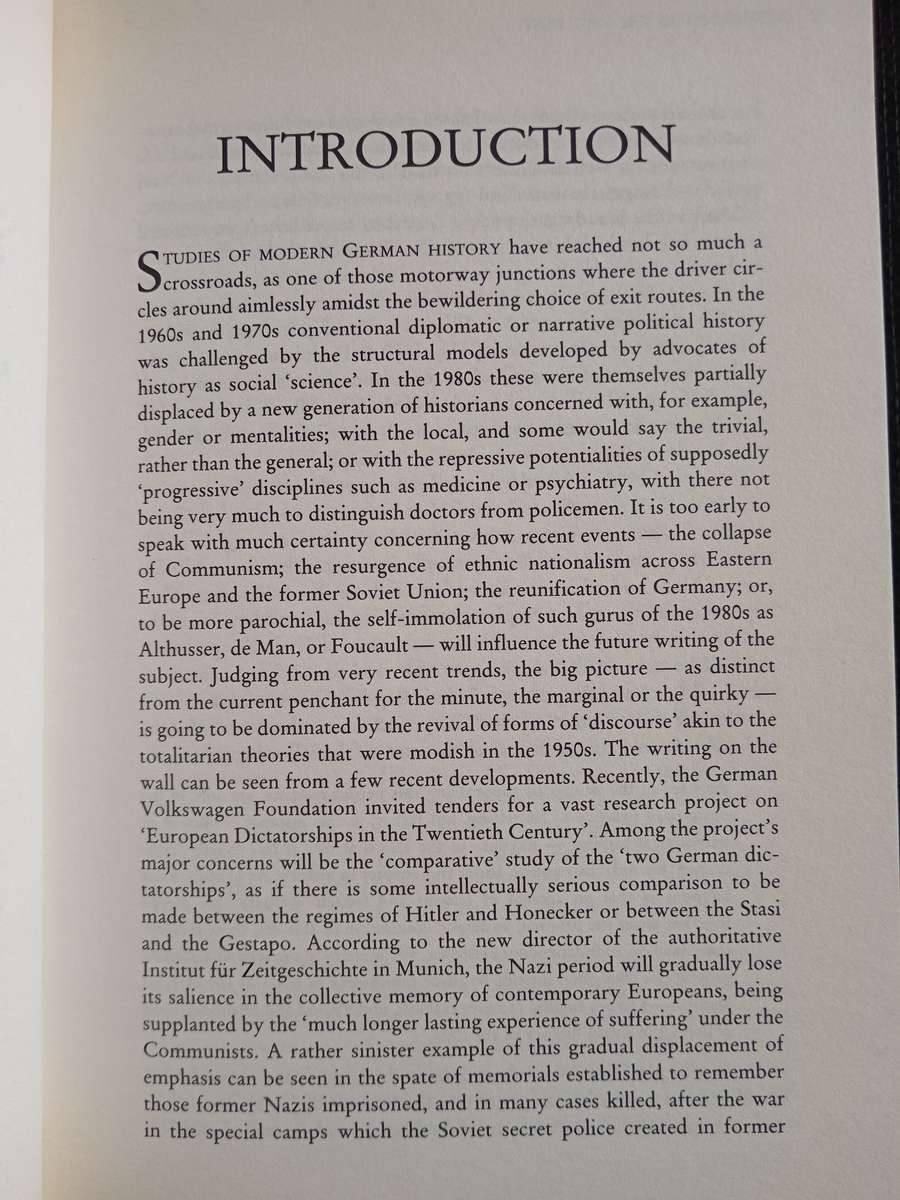 Confronting The Nazi Past Edited by Michael Burleigh