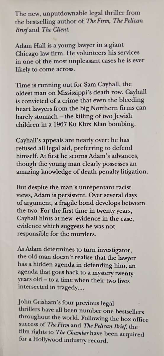 The Chamber by John Grisham