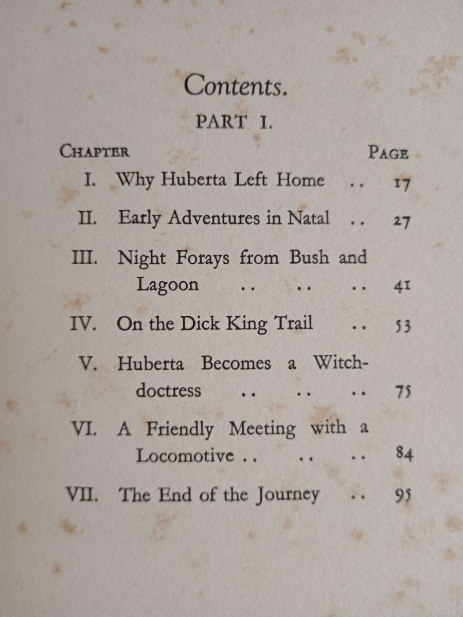 Huberta Goes South by Hedley A Chilvers