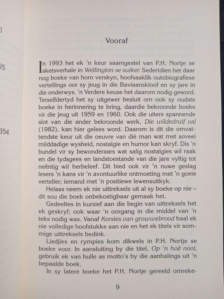 Op ń hoë noot by P H Nortje