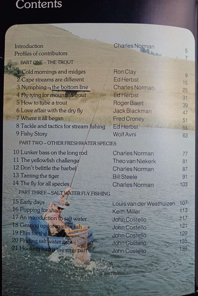 Fresh and Salt Water Fly Fishing in Southern Africa by Charles Norman