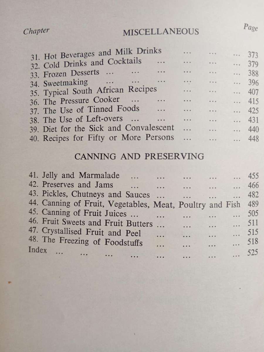 Cook and Enjoy it South African Cooking Manual by S J A de Villiers