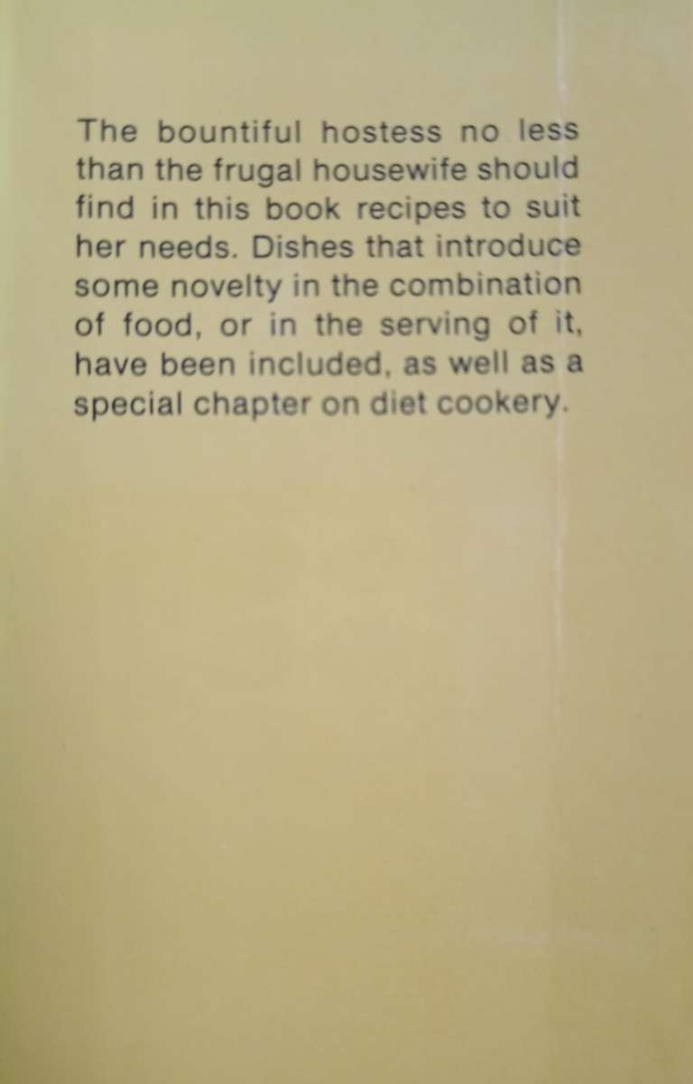 Cape Cookery Old & New by Lynn Bedford Hall