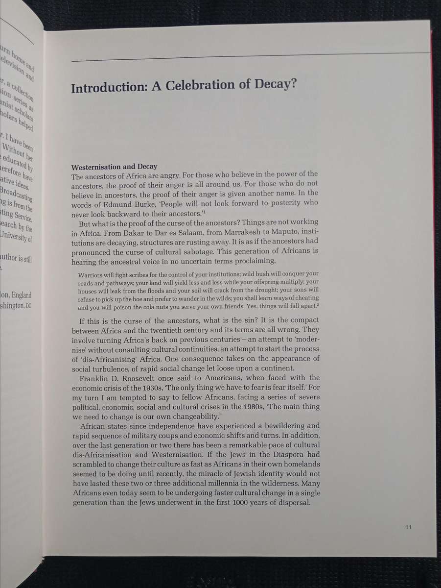 The Africans a Triple Heritage by Ali A Mazrui