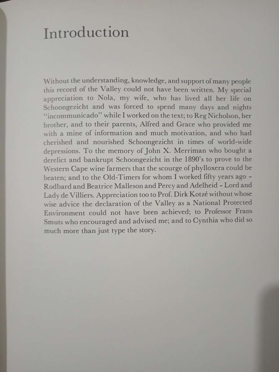 Valley of the Simonsberg by Douglas Houston